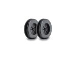 DELOCK Gummi Kabeldurchführung rund 22 mm Durchm. Schwarz