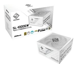 Asrock SL-1000GW Steel Legend Netzteil 1000 W 20+4 pin ATX ATX Weiß