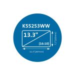 Kensington MagPro Magnetischer Blickschutzfilter für 13.3“-Laptops (16:10)