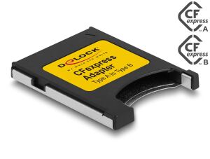 DELOCK Adapter CFexpress Typ A zu Typ B 38,5x29,6x3,8mm