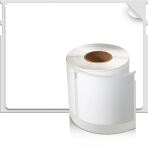 DYMO Original LabelWriter Mehrzwecketiketten | 54 mm x 70 mm | Rolle mit 320 leicht ablösbaren Etiketten | selbstklebend | für LabelWriter Etikettendrucker und Beschriftungsgerät