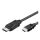 Techly ICOC-DSP-H-010 Videokabel-Adapter 1 m DisplayPort HDMI Typ A (Standard) Schwarz