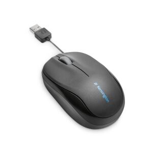Kensington Pro Fit Mobil-Maus, einziehbares Kabel