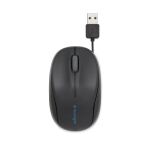 Kensington Pro Fit Mobil-Maus, einziehbares Kabel