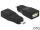 DeLOCK 65549 Kabeladapter Micro USB2.0-B USB2.0-A Schwarz