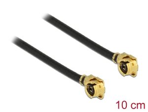 DELOCK Antennenkabel U.FL-LP-068 MHF > MHF St/St 1.13 0.10m