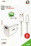 2GO 797253 Ladegerät für Mobilgeräte Universal Weiß AC Drinnen