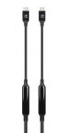 Manhattan 355971 USB Kabel USB 3.2 Gen 2 (3.1 Gen 2) 5 m USB C Schwarz