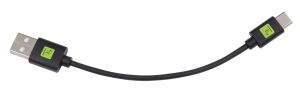 Techly ICOC MUSB20-CMAM01T USB Kabel USB 2.0 0,1 m USB A USB C 0,48 Gbit/s Schwarz