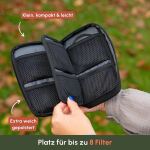 C-Rope CRP-FT-M-BLK Kamerafilterhüllle Schwarz Kamerafilter kompaktes Gehäuse