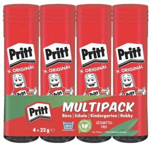 Pritt Klebestift Multipack 4 ST x 22g , 9H PK6MP
