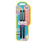 Papermate Flair Original Filzstift Medium Schwarz 2...