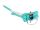 DeLOCK 1m, 2xLC InfiniBand/Glasfaserkabel LC Türkis