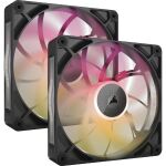 Corsair iCUE LINK RX140 MAX RGB Computergehäuse Ventilator 14 cm Schwarz 2 Stück(e)