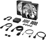 Corsair iCUE LINK RX140 MAX RGB Computergehäuse Ventilator 14 cm Schwarz 2 Stück(e)