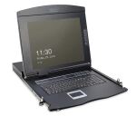DIGITUS Konsole 17" TFT o.Tastatur o. KVM-Modul schw.