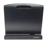 DIGITUS Konsole 17" TFT o.Tastatur o. KVM-Modul schw.