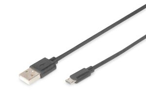 Digitus USB-A – Micro-B Anschlusskabel, 1m