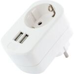Schwaiger LAD240532 Ladegerät für Mobilgeräte Weiß