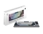MSI FORGE GK600 TKL WIRELESS SKY Tastatur Gaming USB + Bluetooth QWERTY UK Englisch Blau, Weiß