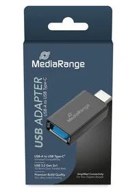 MediaRange MRCS216 Kabeladapter USB Type-A USB Type-C Schwarz