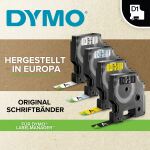DYMO Original D1-Etikettenband | blau auf weiß | 9 mm x 7 m | selbstklebendes Schriftband | für LabelManager-Beschriftungsgerät
