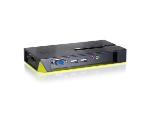 LevelOne 4-Port USB KVM Switch mit Audio