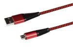 2GO 795945 USB Kabel 1 m USB B Micro-USB B Rot