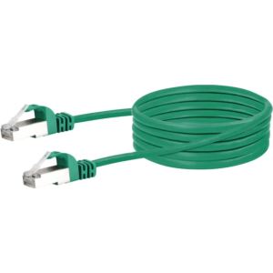 Schwaiger CKB6010 059 Netzwerkkabel Grün 1 m Cat6 SF/UTP (S-FTP)