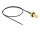 DeLOCK Antennenkabel RP-SMA Buchse zum Einbau zu I-PEX Inc., MHF® 4L LK Stecker 1.37 35 cm Gewindelänge 10 mm spritzwassergeschützt