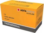 AgfaPhoto Batterie Alkaline Professional -9V E-Block 10St.