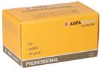 AgfaPhoto Batterie Alkaline Professional -9V E-Block 10St.