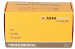 AgfaPhoto Batterie Alkaline Professional -9V E-Block 10St.