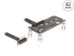 DELOCK Adapter PCIe 3.0 x1 St 90° gew. > M.2 Key M...