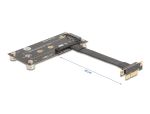 DELOCK Adapter PCIe 3.0 x1 St 90° gew. > M.2 Key M...