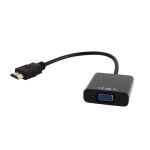 Gembird A-HDMI-VGA-03 Videokabel-Adapter 0,15 m HDMI Typ A (Standard) VGA (D-Sub) Schwarz