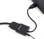 Gembird A-HDMI-VGA-03 Videokabel-Adapter 0,15 m HDMI Typ A (Standard) VGA (D-Sub) Schwarz