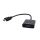 Gembird A-HDMI-VGA-03 Videokabel-Adapter 0,15 m HDMI Typ A (Standard) VGA (D-Sub) Schwarz