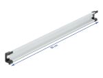 DELOCK Hutschiene 35 x 15 mm (50cm) Aluminium