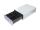 Equip Kassenschublade für Point of Sale (POS)-System, 4 Schein-/4 Münzfächer, herausnehmbare Münzschlitze, RJ11-Anschluss, Aluminium