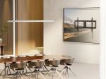 Equip 43"-95" Feste Schlanke TV-Wandhalterung