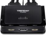 Trendnet TK-220DPI Tastatur/Video/Maus (KVM)-Switch Schwarz