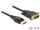 DeLOCK 85314 Videokabel-Adapter 3 m DisplayPort DVI-D Schwarz