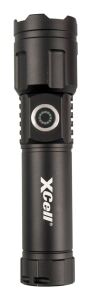 XCell LED-Taschenlampe LUNALUX SLIM fokussierbar, USB-C inkl. Li-Ion 18650 Akku