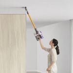 Dyson V8 Absolute 2-in-1-Stabstaubsauger Akku Trocken Beutellos Silber, Gelb