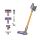 Dyson V8 Absolute 2-in-1-Stabstaubsauger Akku Trocken Beutellos Silber, Gelb