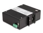 DELOCK Industrie Gigabit Ethernet Switch 8 Port RJ45 2 Port