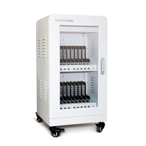 RealPower Power Station 20 Wagen zur Verwaltung tragbarer Geräte Weiß
