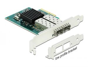 DELOCK PCI Express x4 Karte 2 x SFP Gigabit LAN i82576