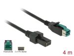 DELOCKPowered USB Kabel 12V St > 2x4Pin St 4.0m